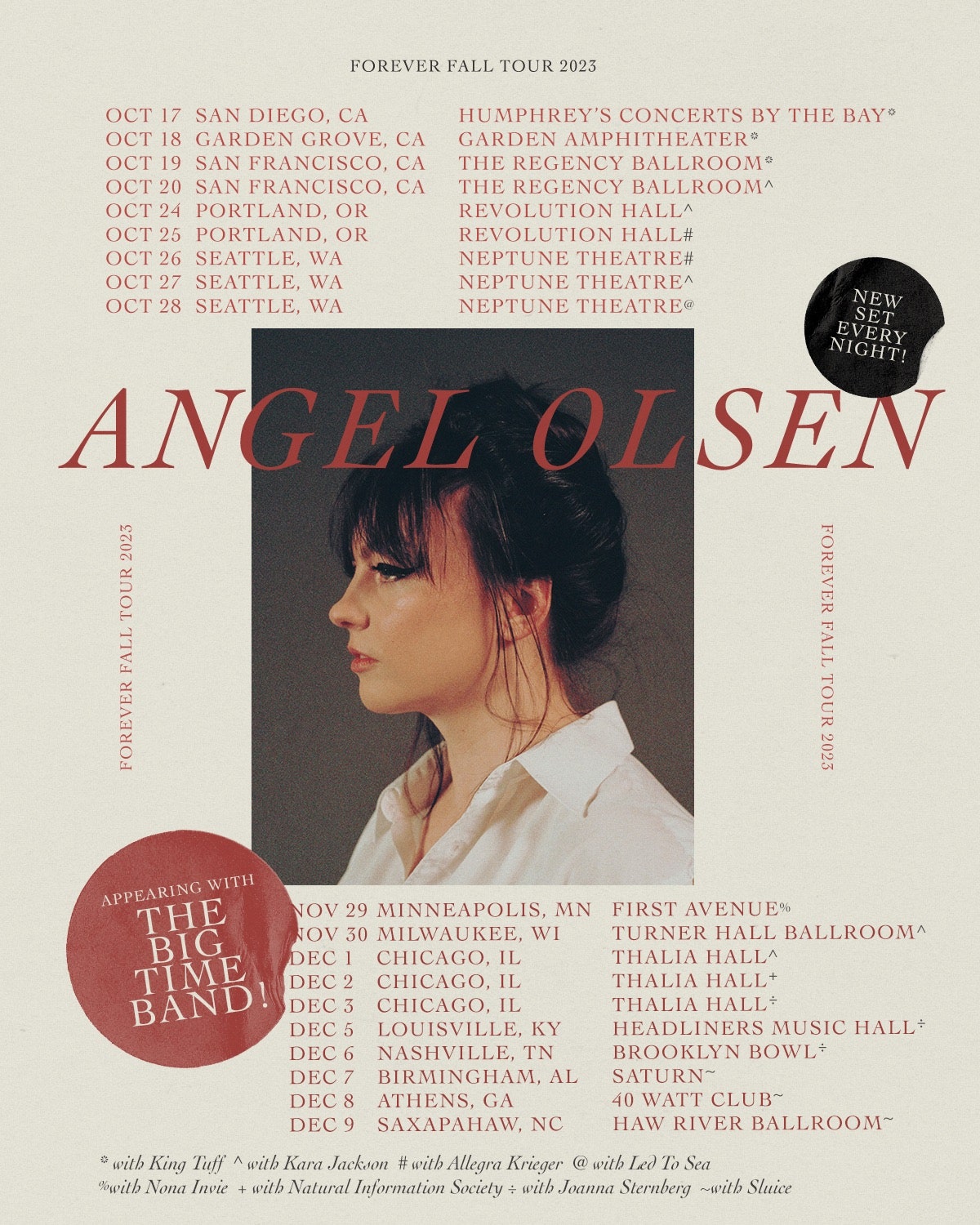 Angel Olsen: Forever Fall Tour 2023