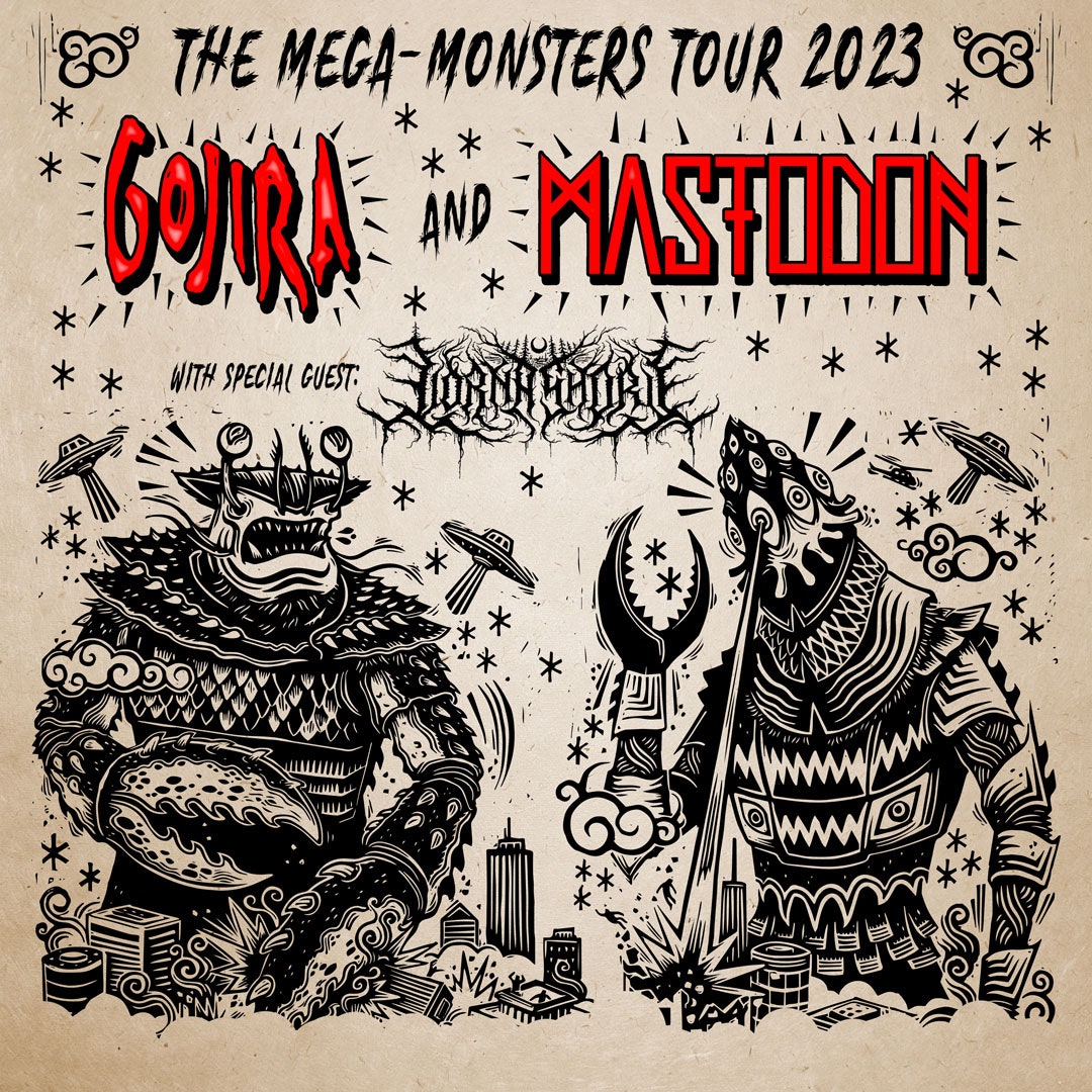 Gojira and Mastodon: The Mega-Monsters Tour 2023